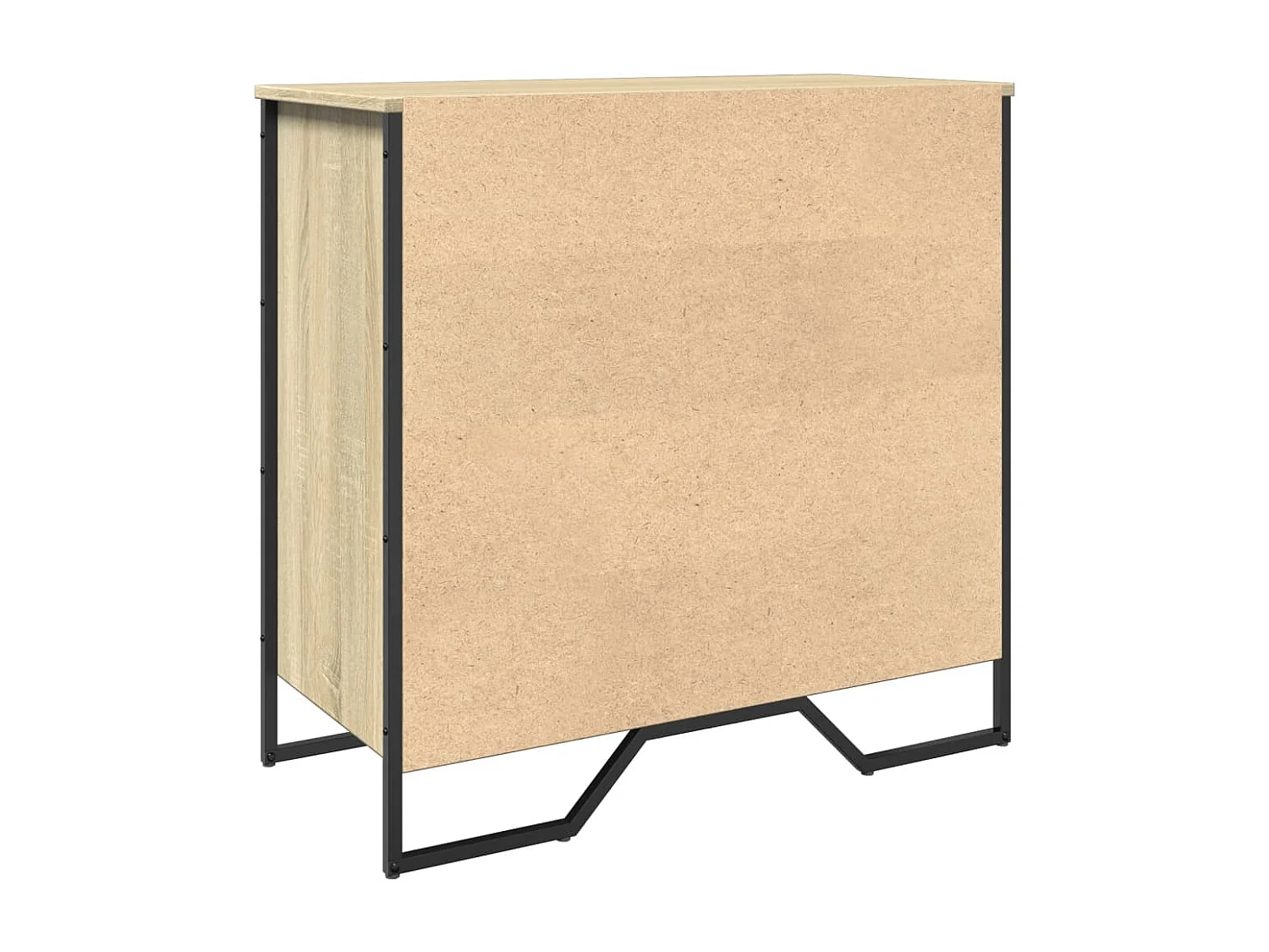 Scarpiera in rovere Sonoma 80x38x78 cm in legno ingegnerizzato