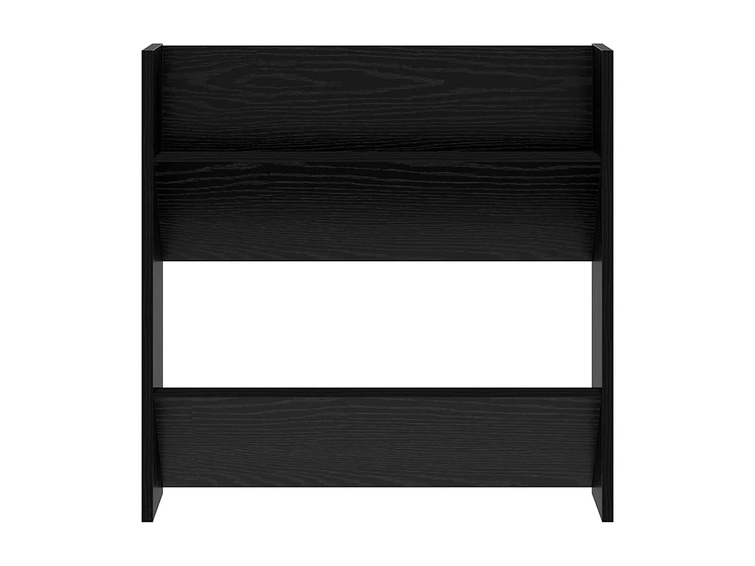 Cabinets à chaussures muraux 2 pcs Chêne noir 60 x 18 x 60 cm