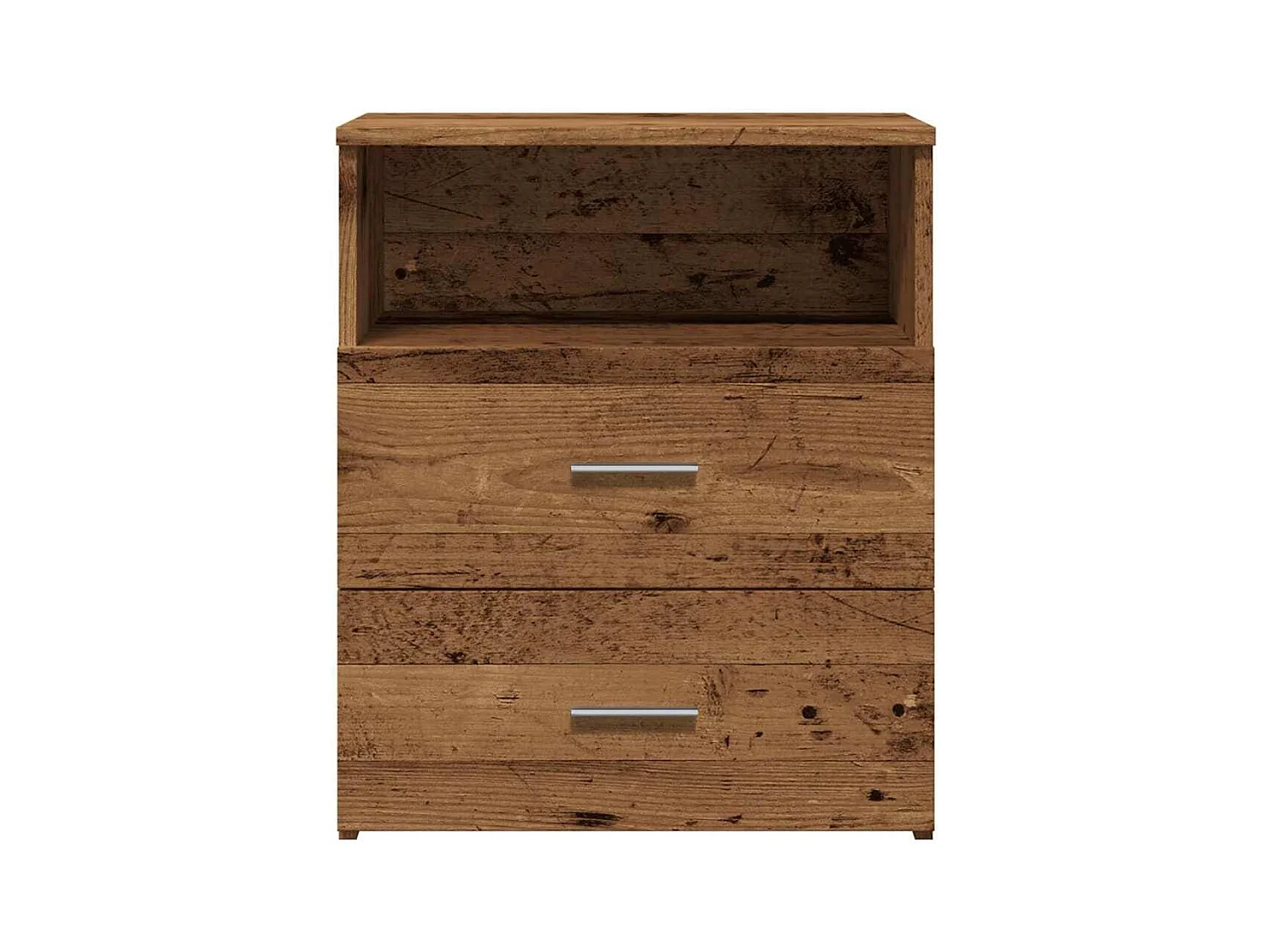 Comodino in legno vecchio 50x32x60 cm in legno ingegnerizzato