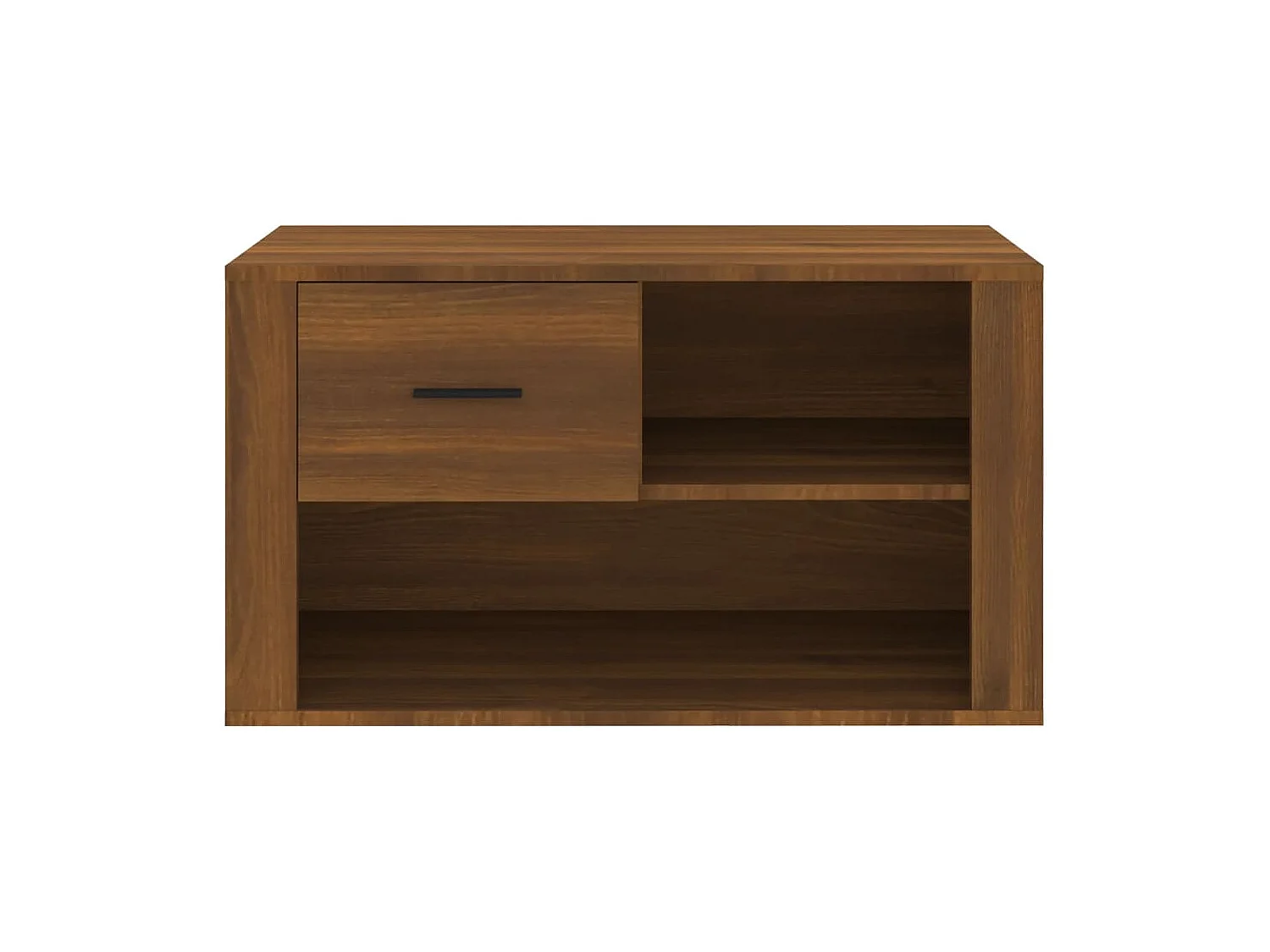 Armoire à chaussures Chêne marron 80x35x45 cm Bois d'ingénierie