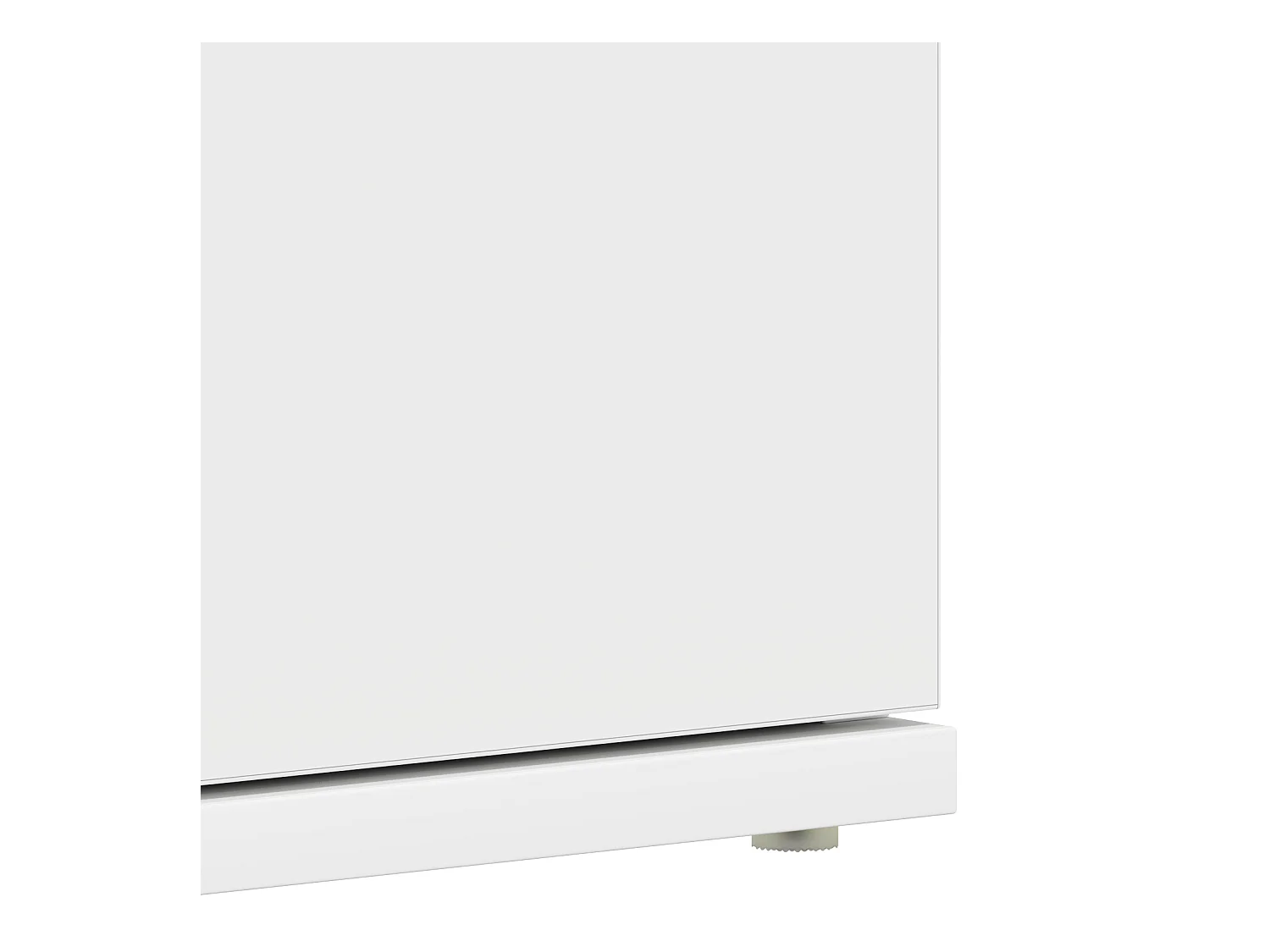 Meuble à chaussures blanc 80x39x180 cm en bois d'ingénierie