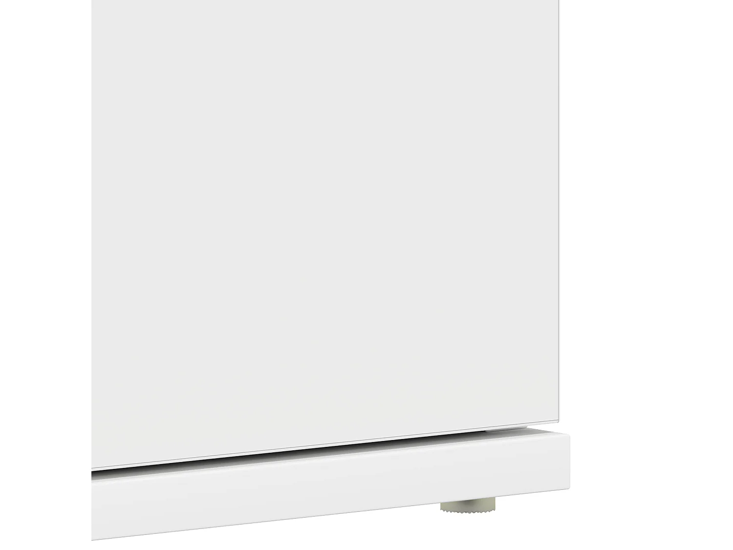 Scarpiera bianca 80x39x180 cm in legno ingegnerizzato