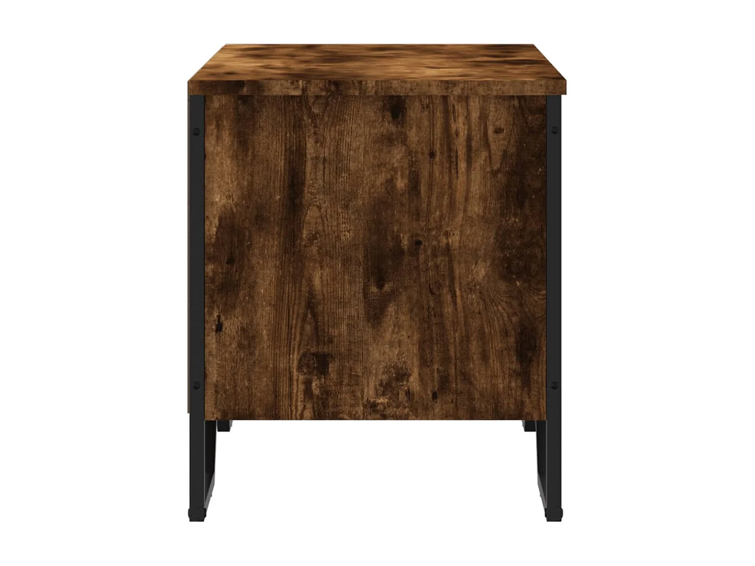 Armoire à chaussures chêne fumé 90x38x45,5 cm bois d'ingénierie