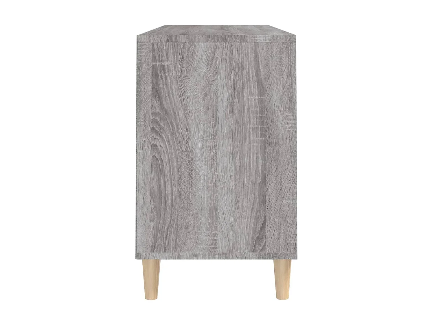 Armoire à chaussures Sonoma gris 102x36x60 cm Bois d'ingénierie