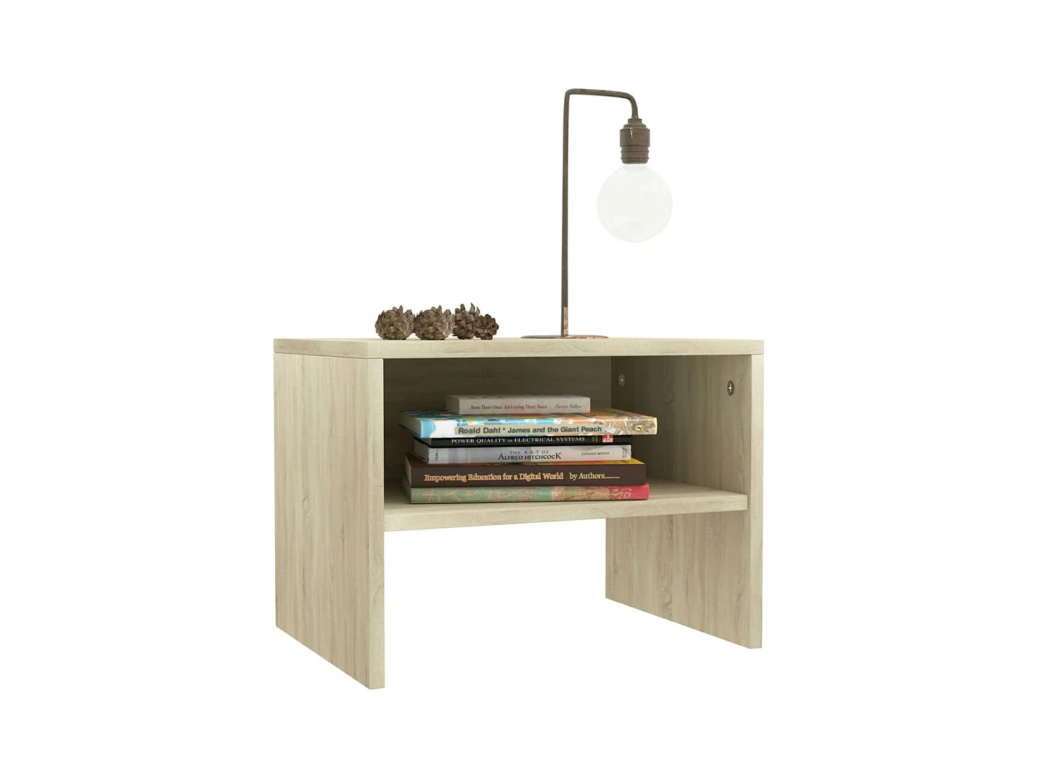 Nachtkastjes 2 stuks Sonoma eiken 40x30x30 cm Technisch hout