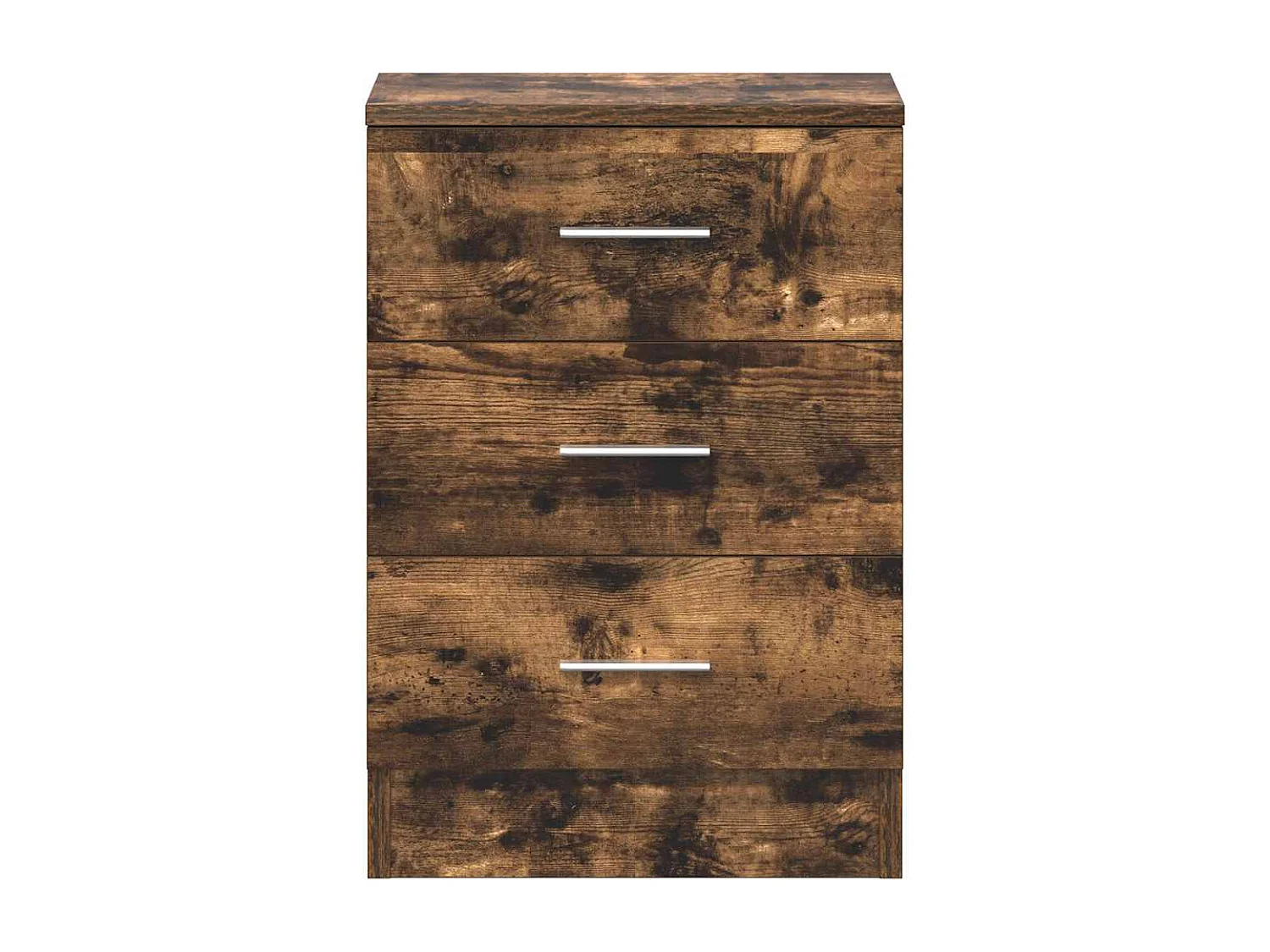 Tables de chevet 2 pcs Chêne fumé 38x35x56 cm Bois d'ingénierie