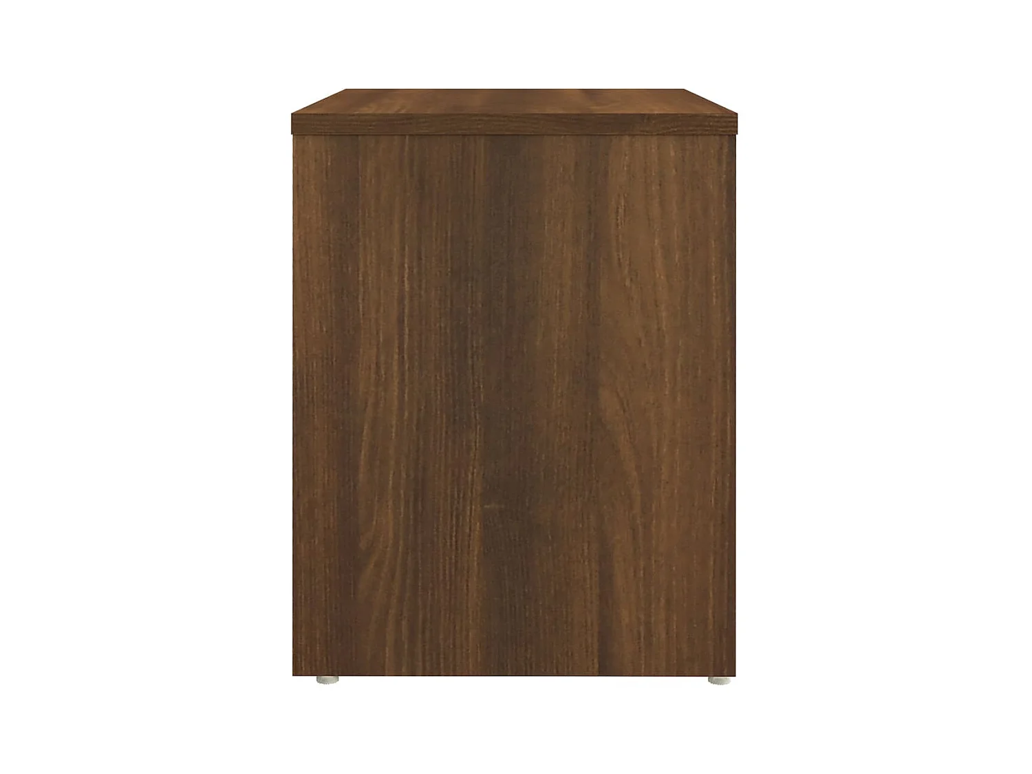 Nachtkastjes 2 stuks Bruin eiken 40x30x40 cm Bewerkt hout