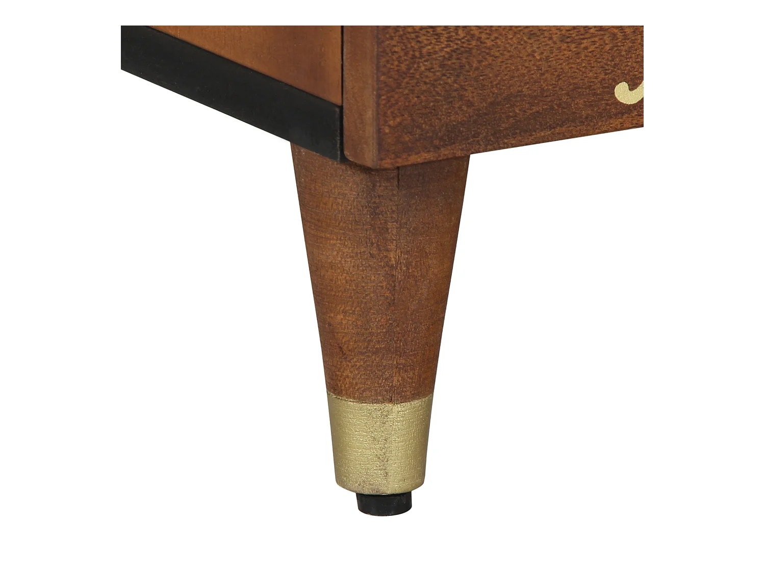 Nachtkastjes 2 stuks 40x33x46 cm massief mangohout