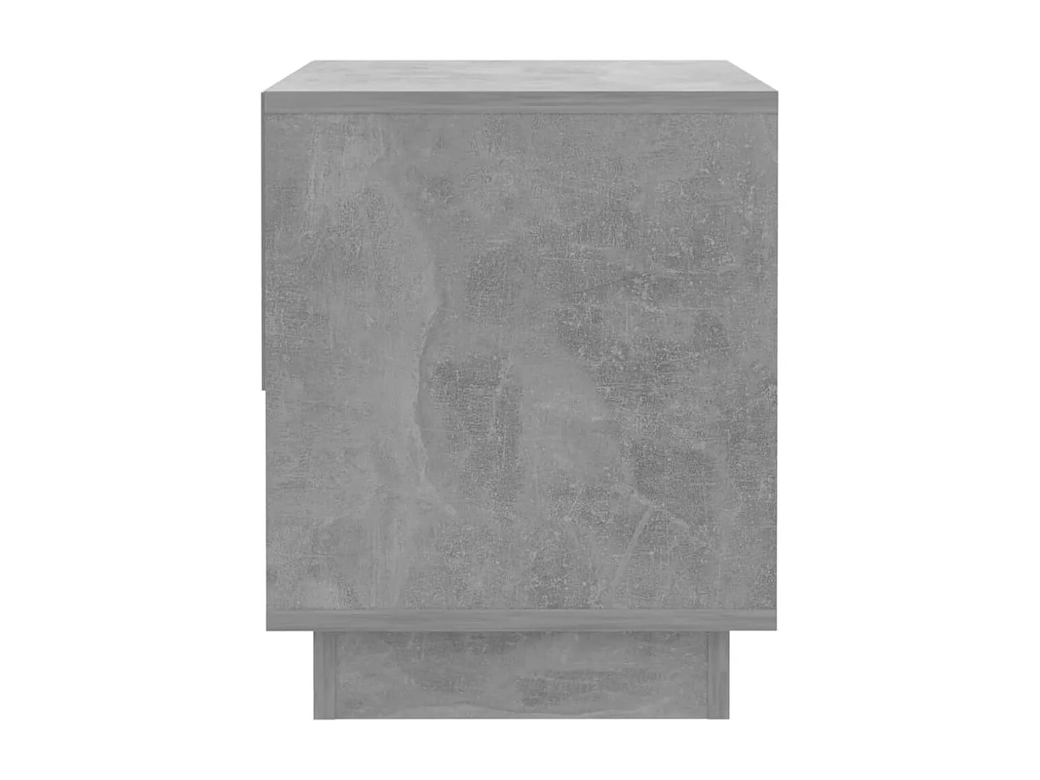 Table de chevet Gris béton 45x34x44 cm Bois d'ingénierie