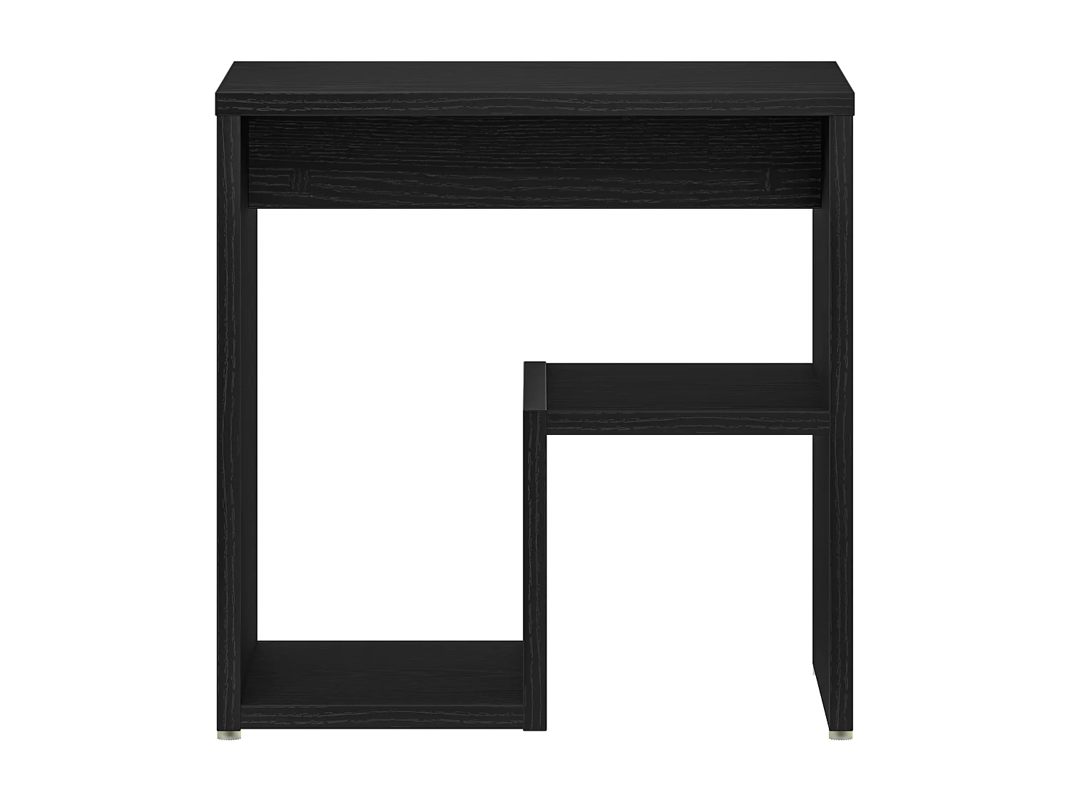 Cómodas de noche 2 piezas Roble negro 40x30x40 cm Madera de ingeniería