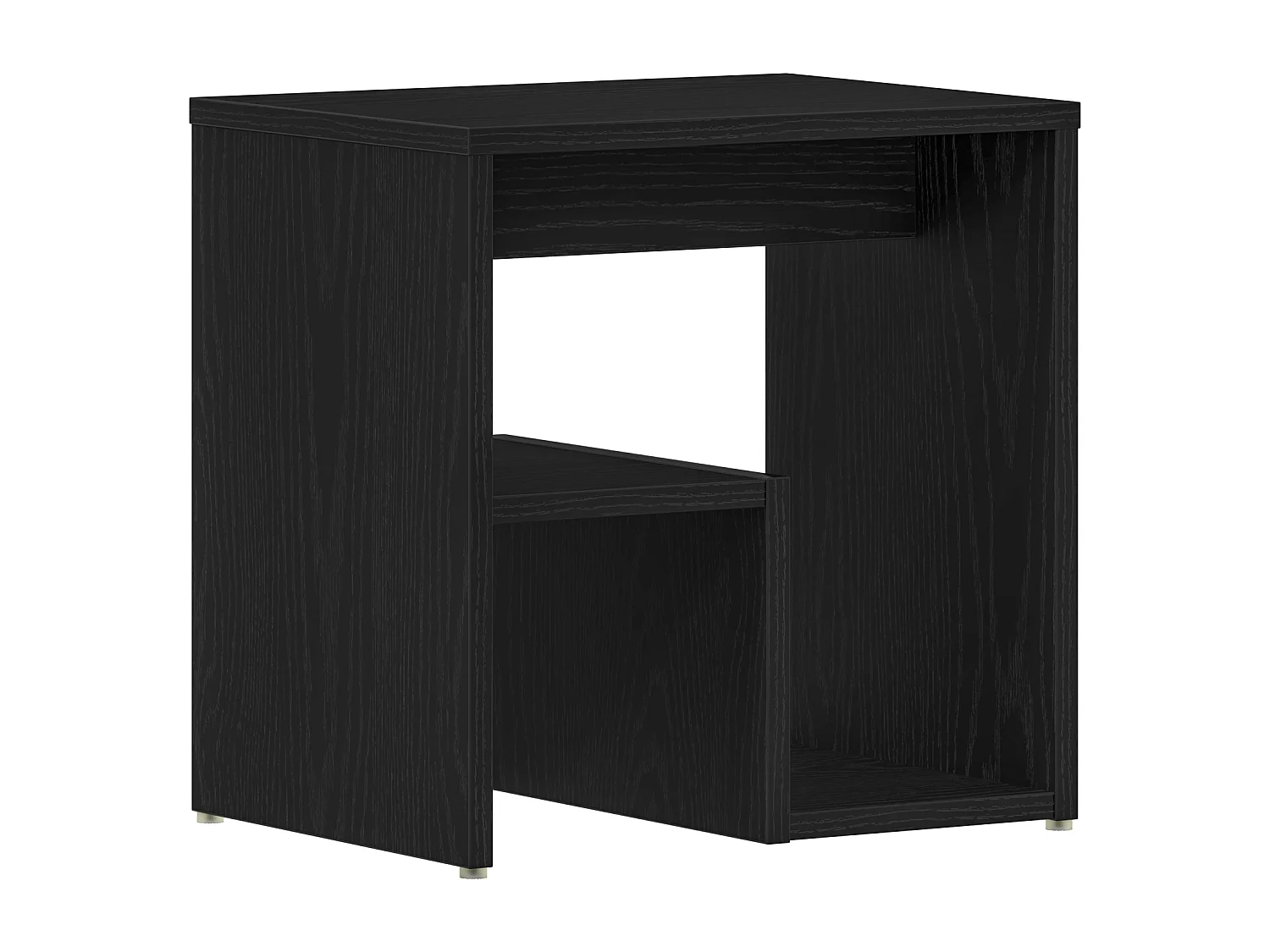 Cómodas de noche 2 piezas Roble negro 40x30x40 cm Madera de ingeniería