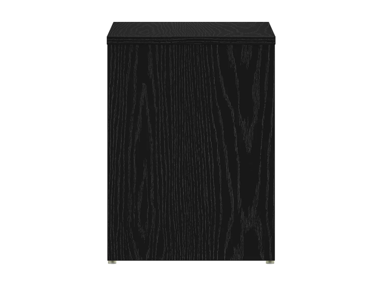 Cómodas de noche 2 piezas Roble negro 40x30x40 cm Madera de ingeniería