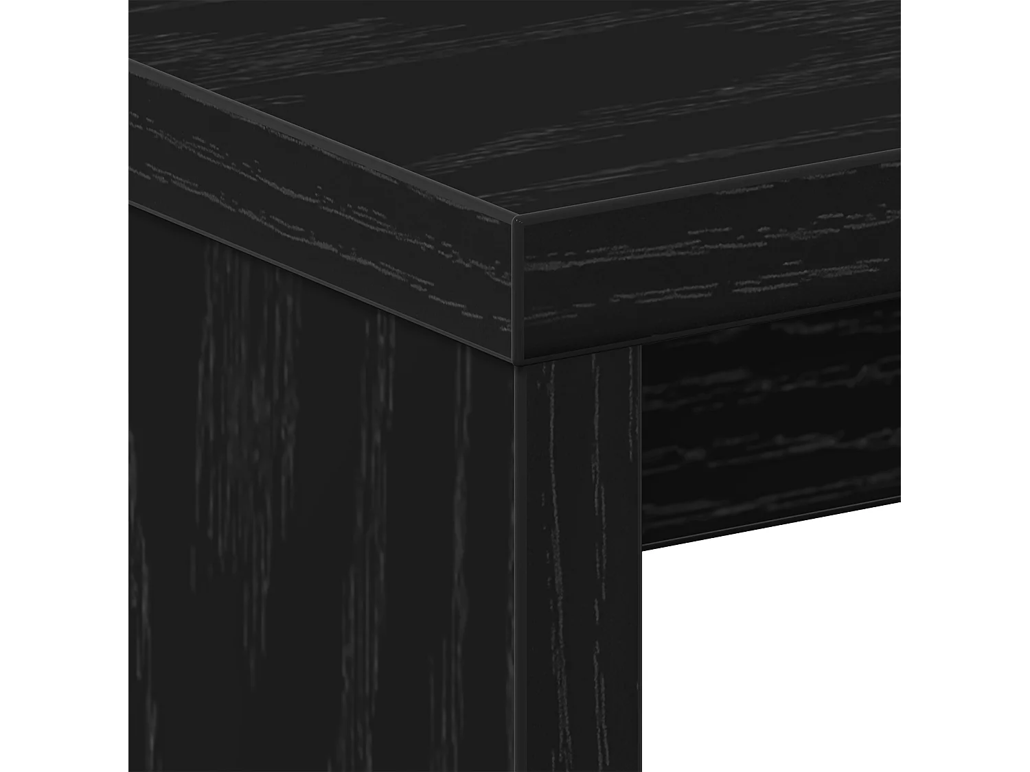 Cómodas de noche 2 piezas Roble negro 40x30x40 cm Madera de ingeniería