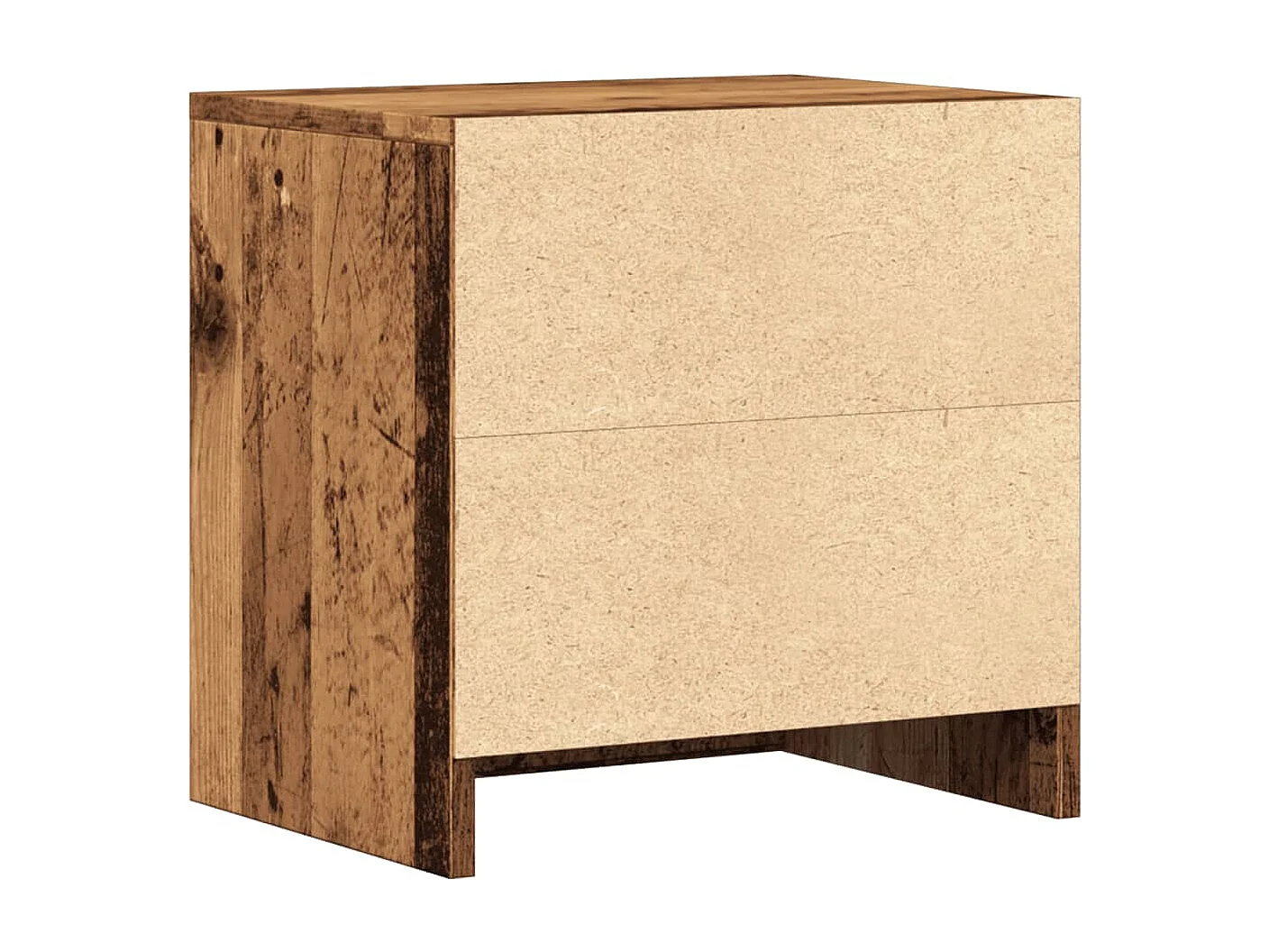 Nachttisch Altholz 40x30x40 cm Holzwerkstoff
