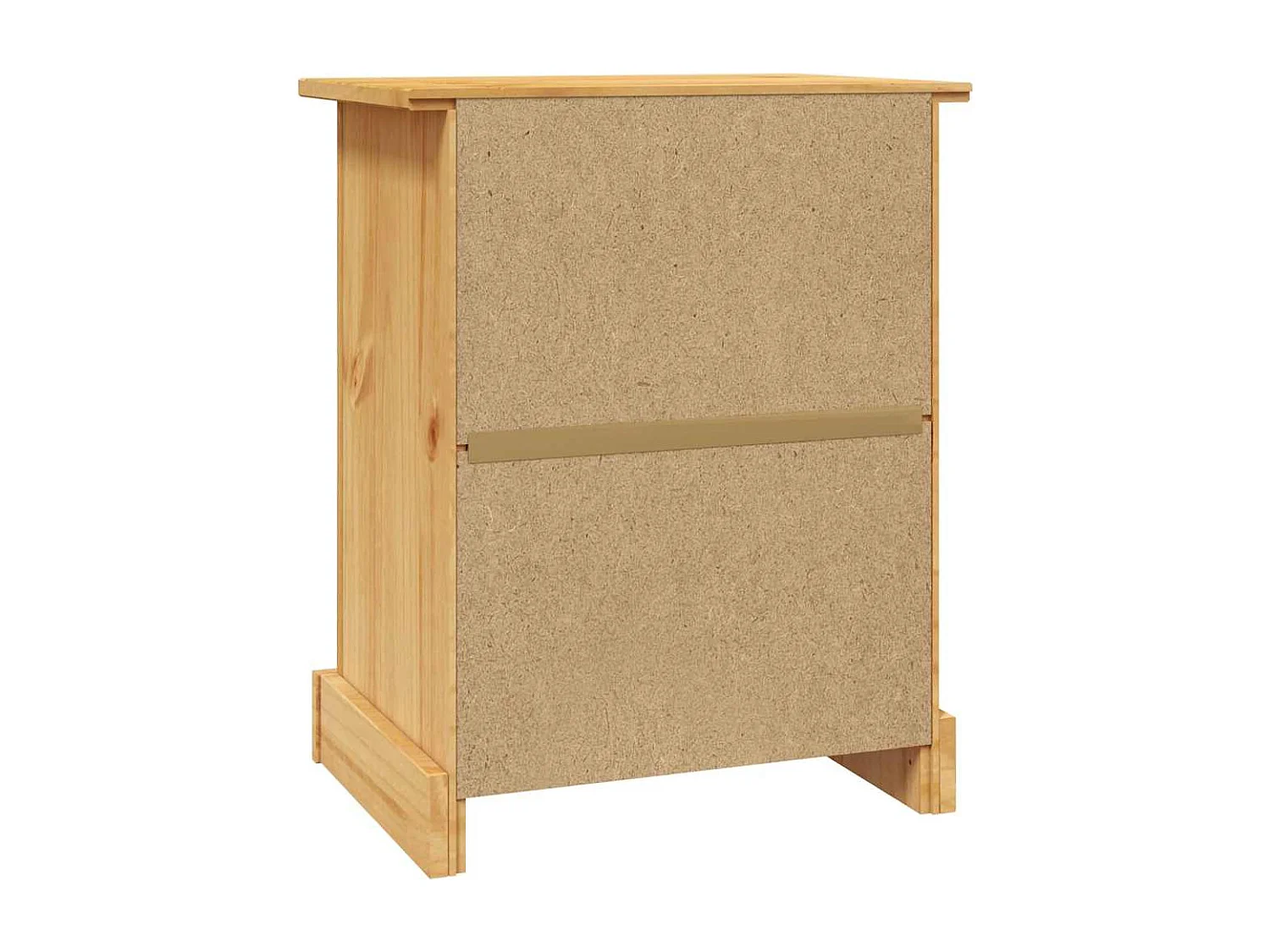 Comodino  range pino messicano 53x39x66 cm