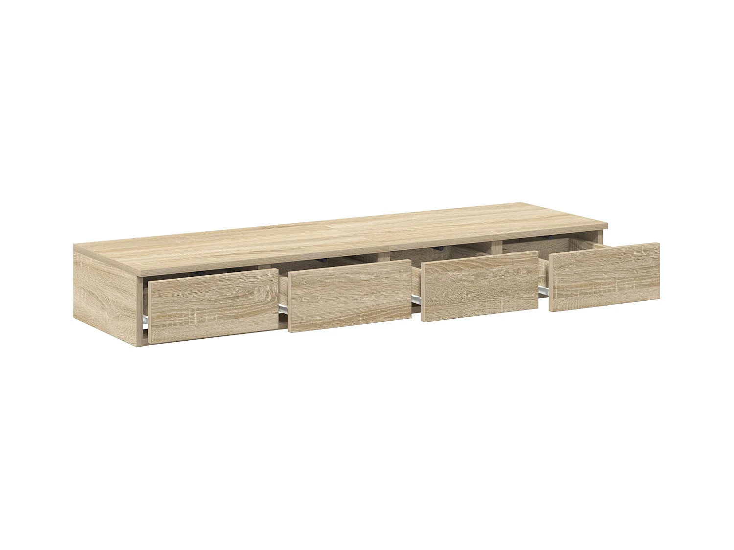 Bedlades Sonoma Eiken 120x36,5x16,5 cm Technisch hout