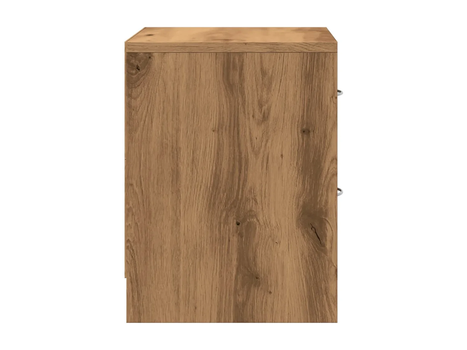 Nachtkastje eiken craft 40x30x40 cm bewerkt hout