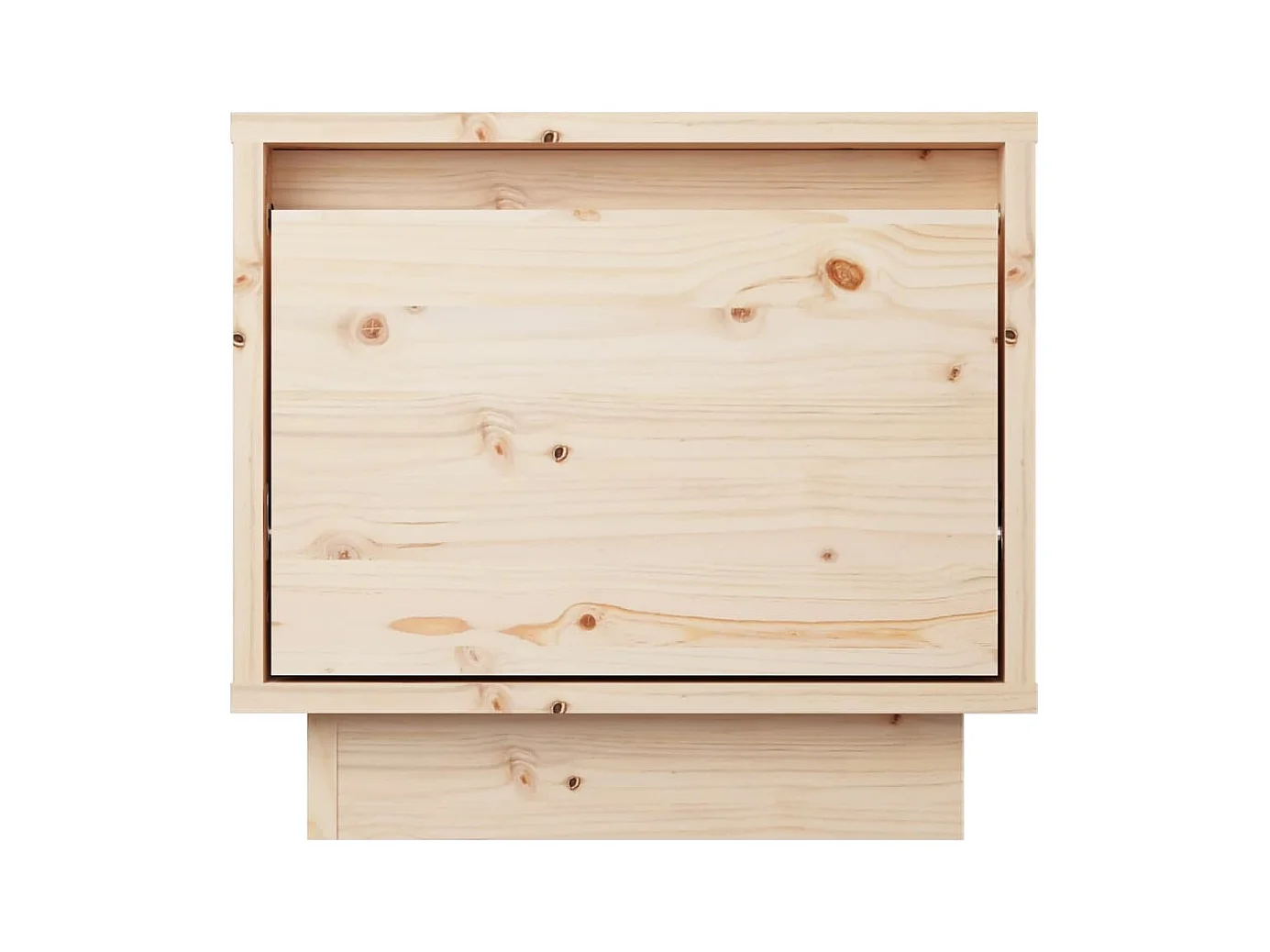 Tables de chevet 2 pcs 35x34x32 cm Bois de pin solide