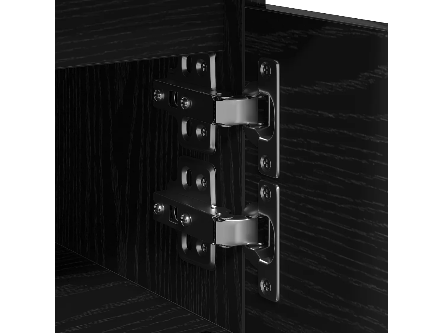 Table de chevet Noir Chêne 40x35x50 cm Bois d'ingénierie