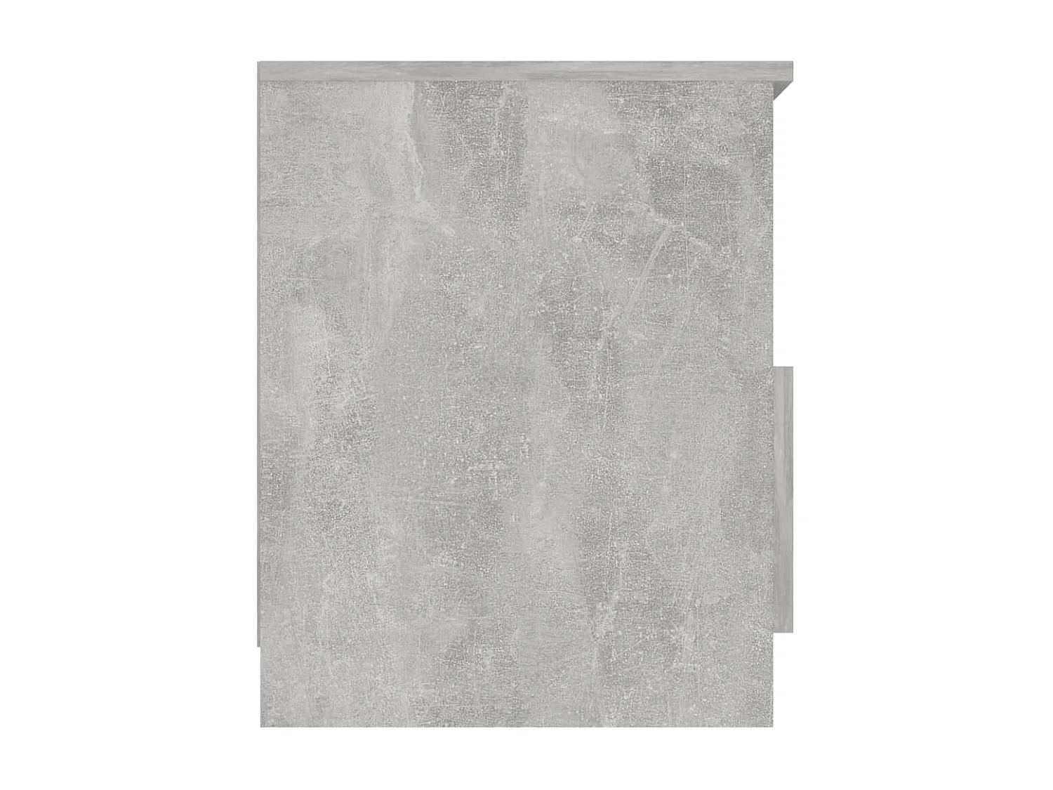 Table de chevet Gris béton 40x40x50 cm Aggloméré