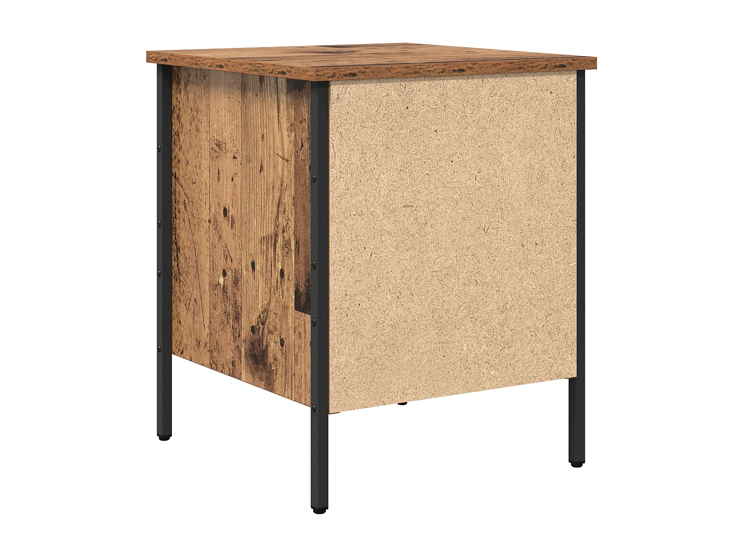 Table de Chevet Bois Ancien 40x42x50 cm Bois Ingénierie