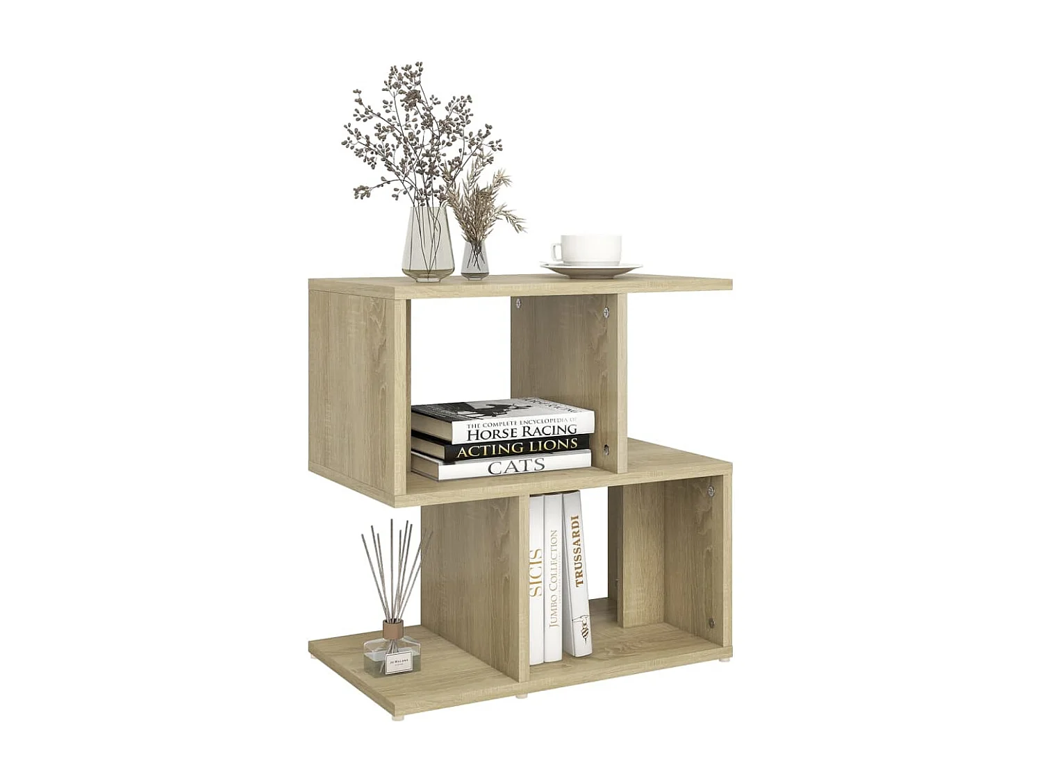 Tables de chevet 2pcs chêne sonoma 50x30x51,5cm bois ingénierie