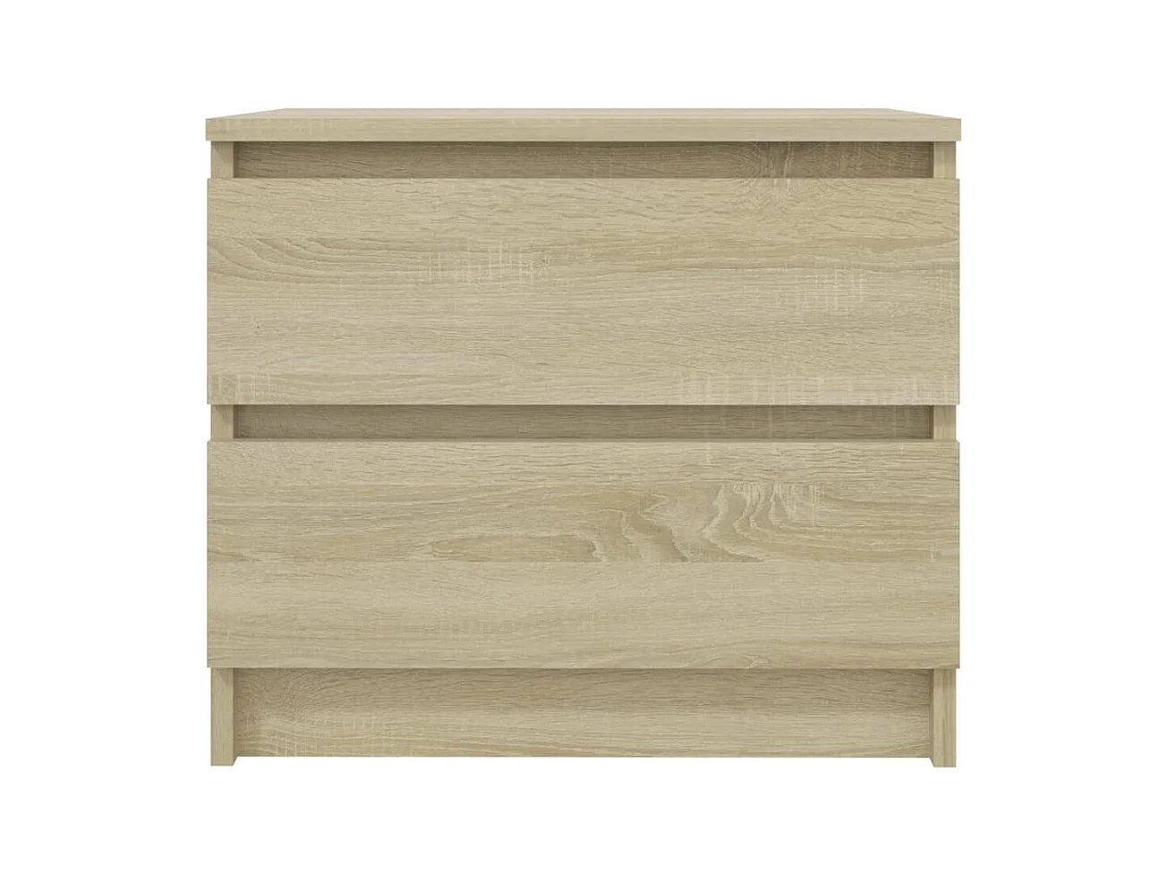 Nachtkastje Sonoma eiken 50x39x43,5 cm Spaanplaat