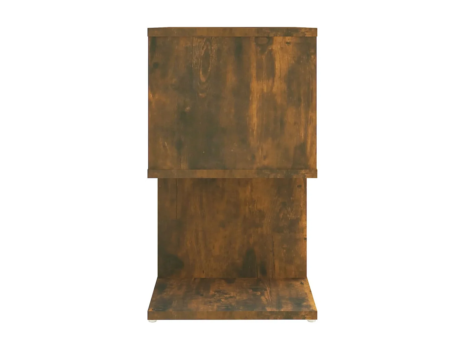 Table de chevet Chêne fumé 50x30x51,5 cm Bois d'ingénierie
