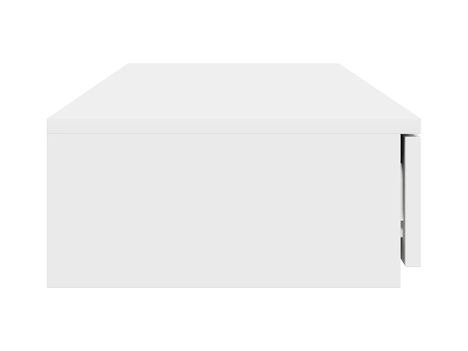 Tiroirs de lit Blanc 120x36,5x16,5 cm en bois reconstitué