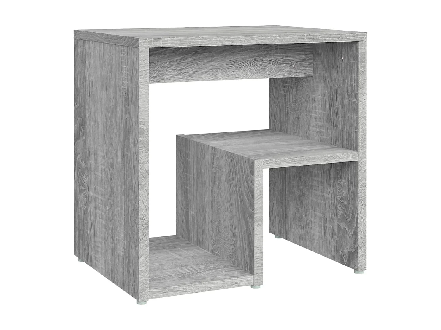 Table de chevet Sonoma gris 40x30x40 cm Bois d'ingénierie