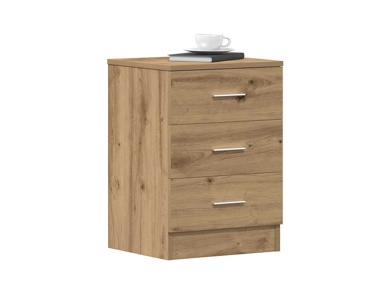 Tables de chevet 2 pcs chêne artisanal 38x35x55 cm