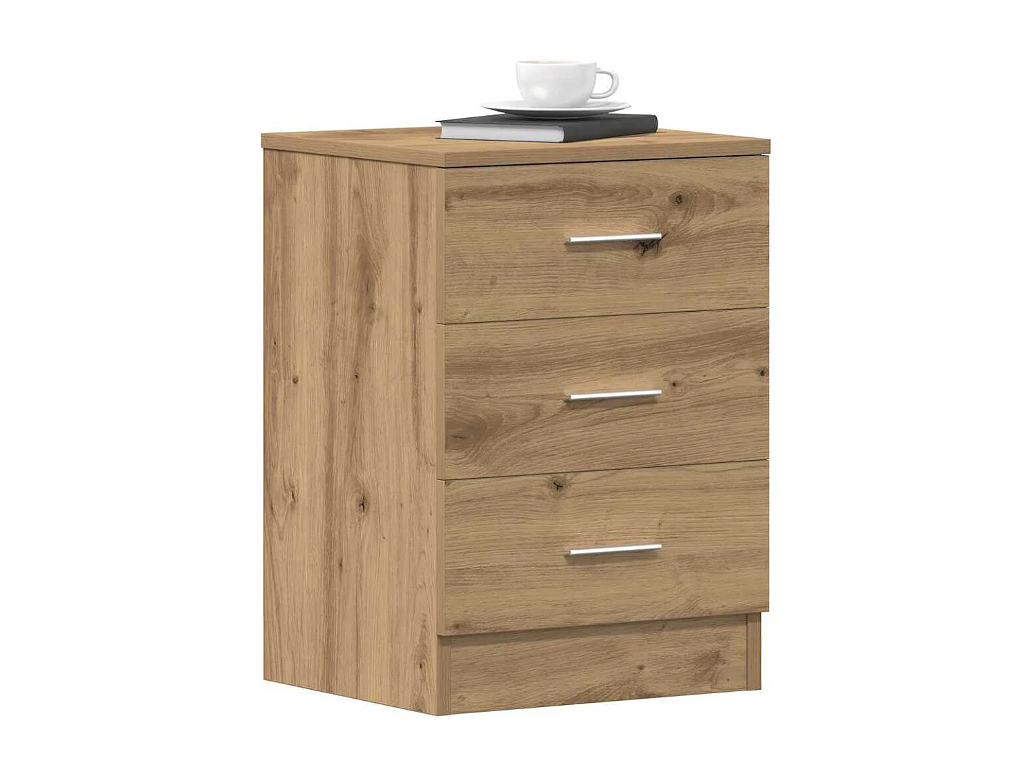 Tables de chevet 2 pcs chêne artisanal 38x35x55 cm