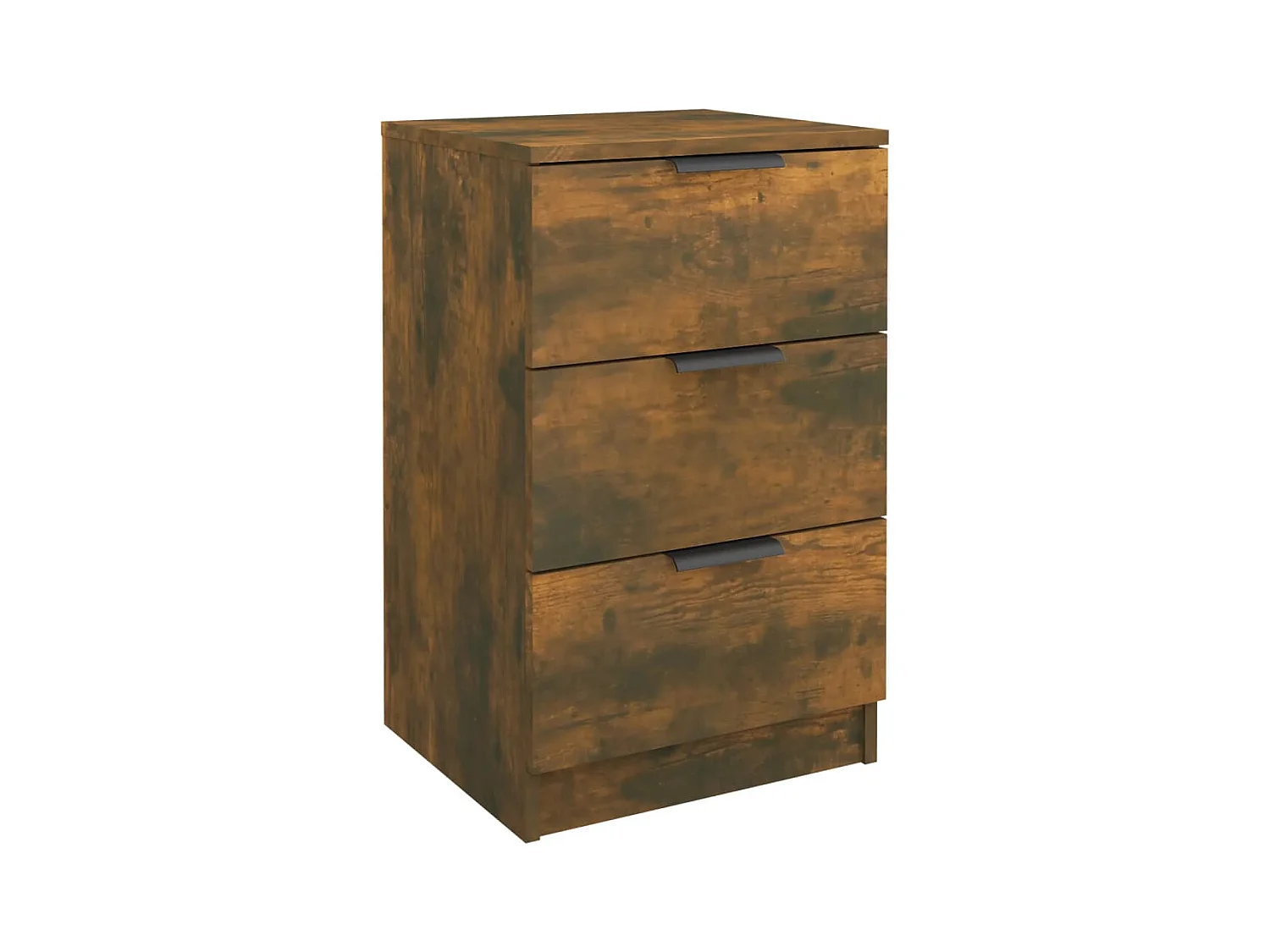 Tables de chevet 2 pcs Chêne fumé 40x36x65 cm