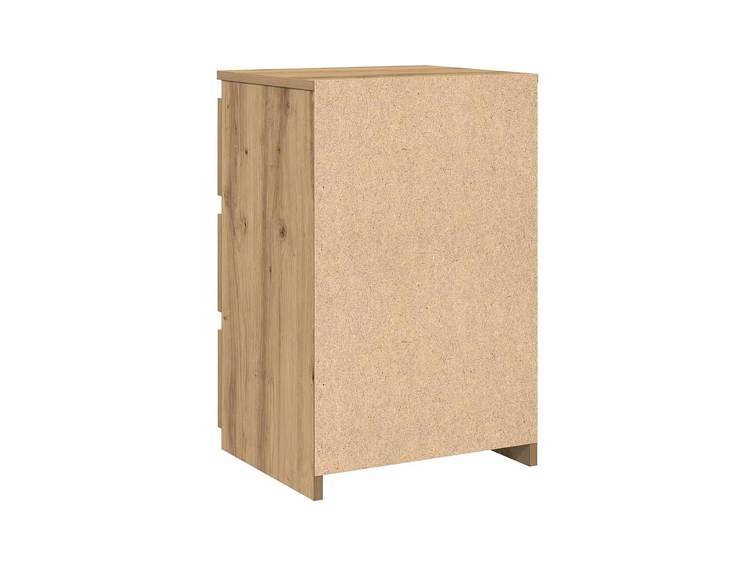 Tables de chevet 2 pcs chêne artisanal bois d'ingénierie