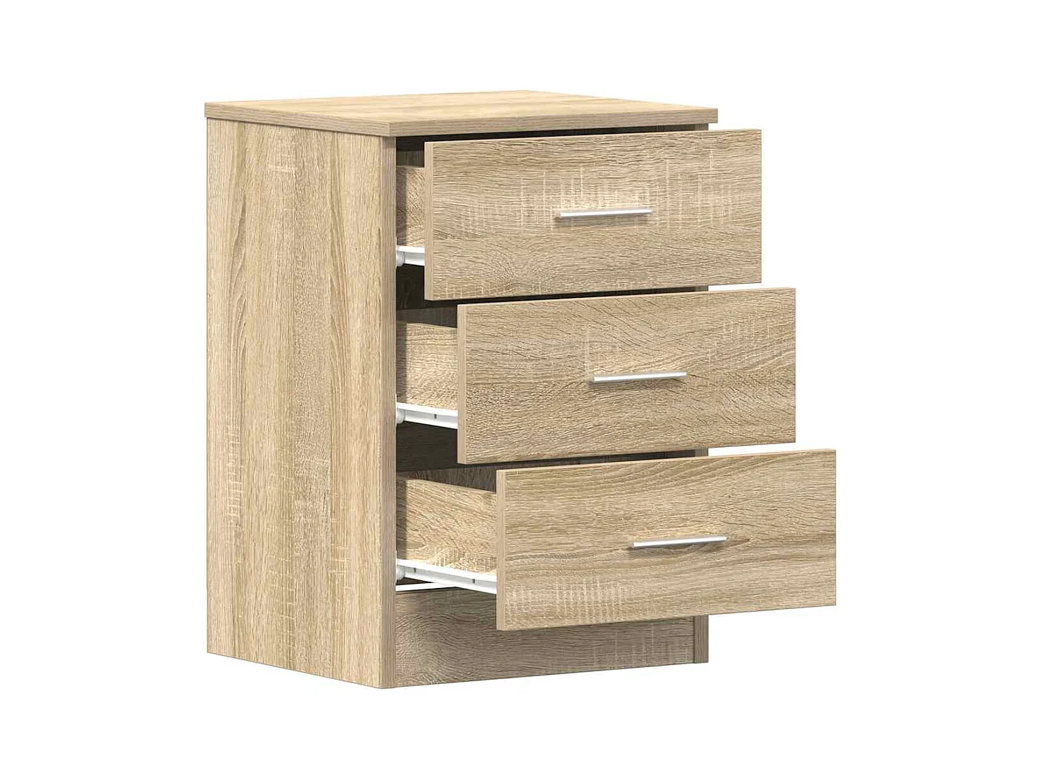 Table de chevet Chêne Sonoma 38x35x56 cm Bois d'ingénierie