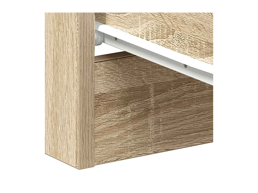 Table de chevet Chêne Sonoma 38x35x56 cm Bois d'ingénierie