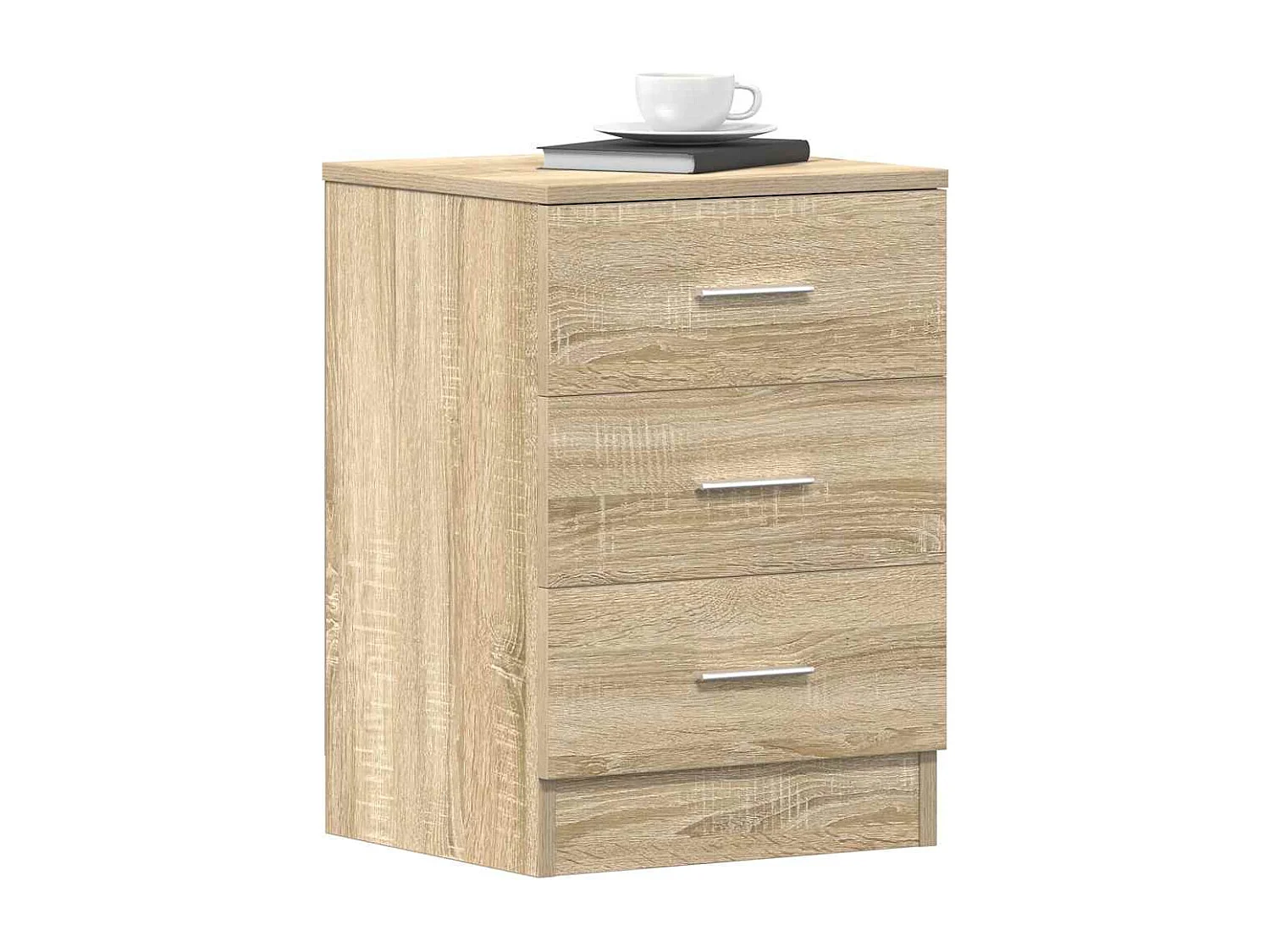 Table de chevet Chêne Sonoma 38x35x56 cm Bois d'ingénierie