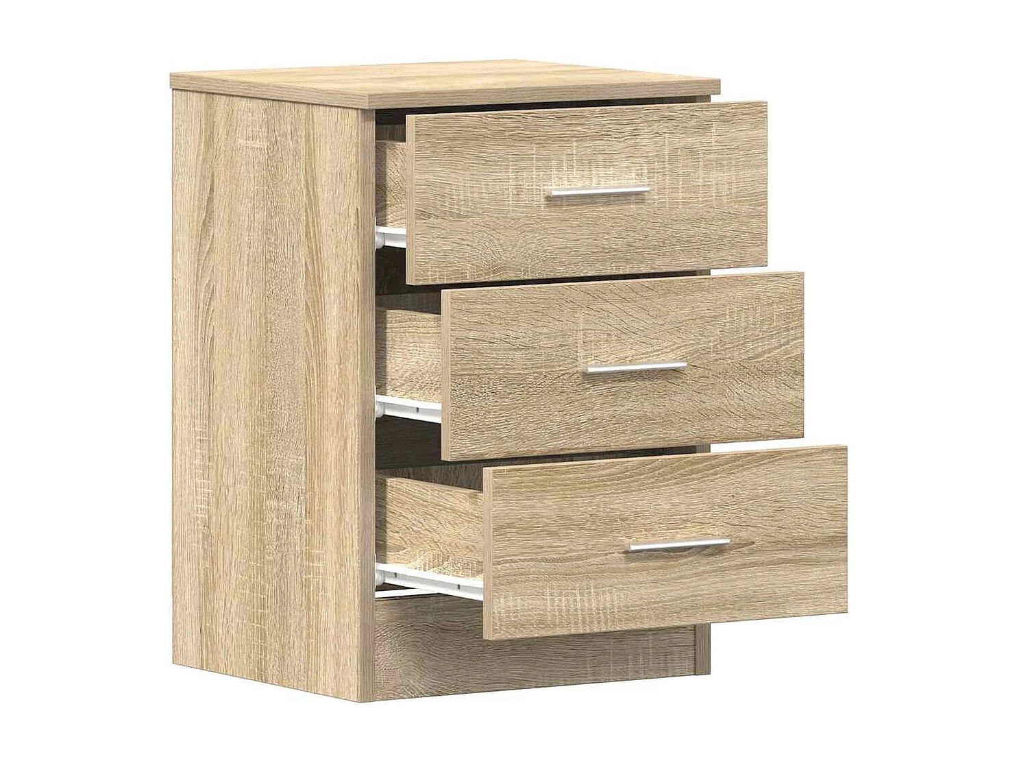 Table de chevet Chêne Sonoma 38x35x56 cm Bois d'ingénierie