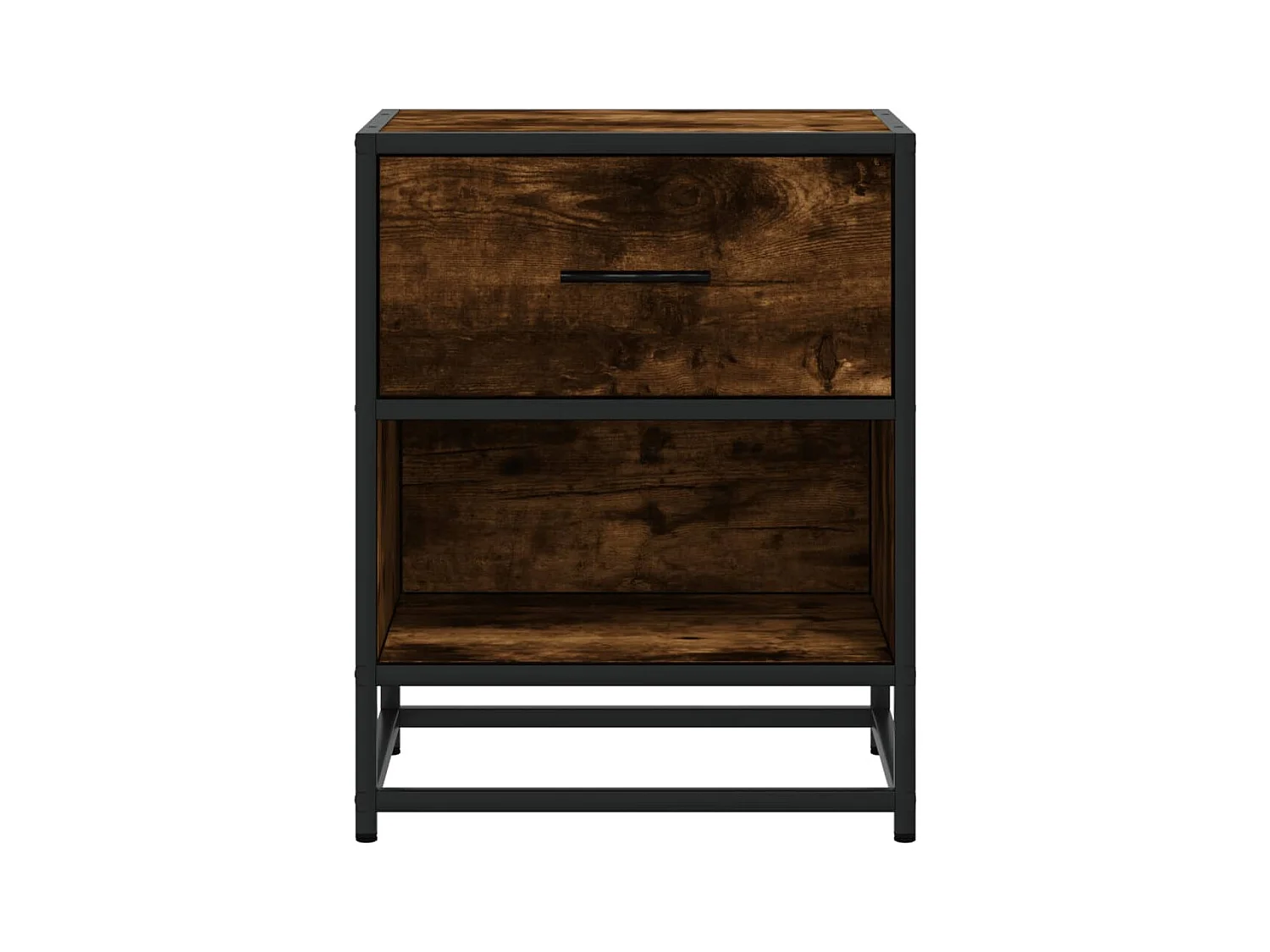 Comodini 2 pezzi rovere affumicato 40x31x50 cm legno ingegnerizzato