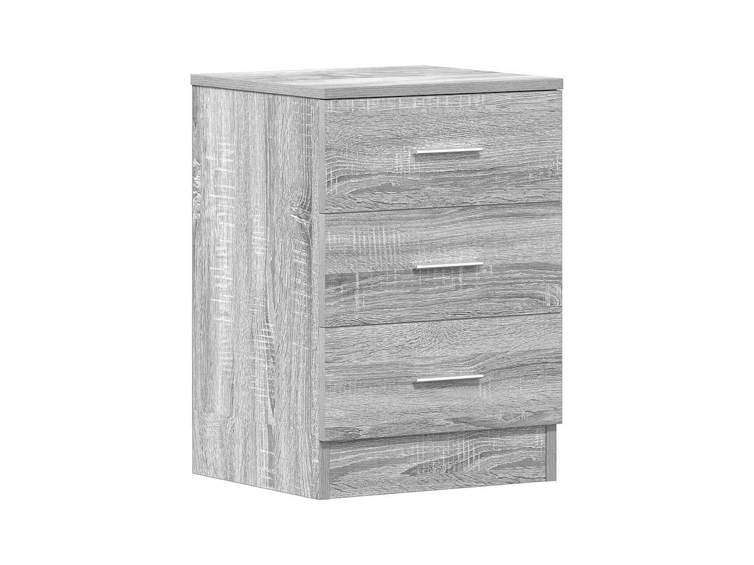 Table de chevet Sonoma gris 38x35x56 cm Bois d'ingénierie