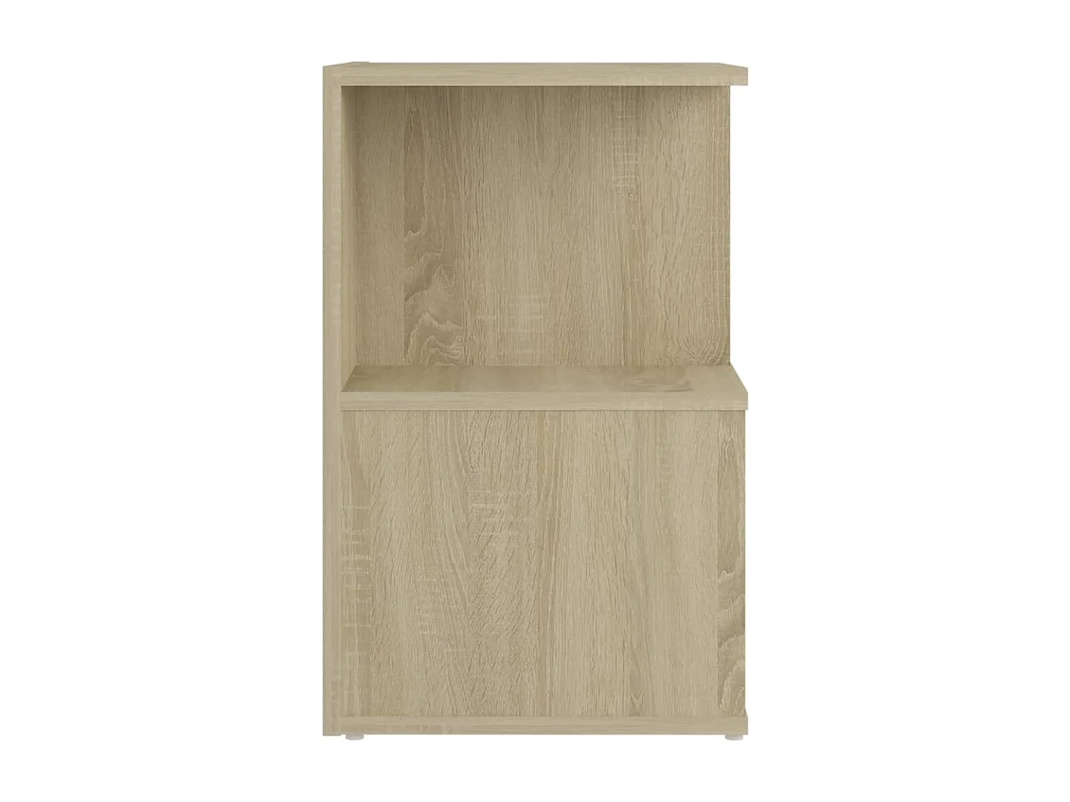 Table de chevet chêne sonoma 35x35x55 cm bois d'ingénierie