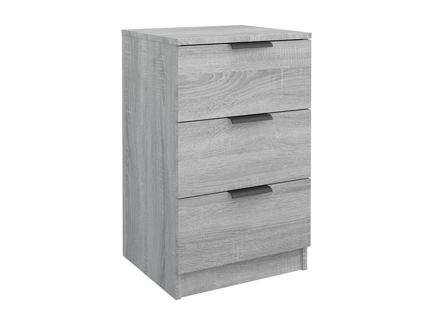 Tables de chevet 2 pcs Sonoma gris 40x36x65 cm