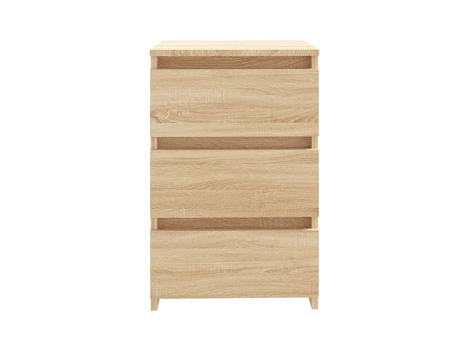 Tables de chevet 2 pcs Chêne sonoma 40x35x62,5 cm Aggloméré