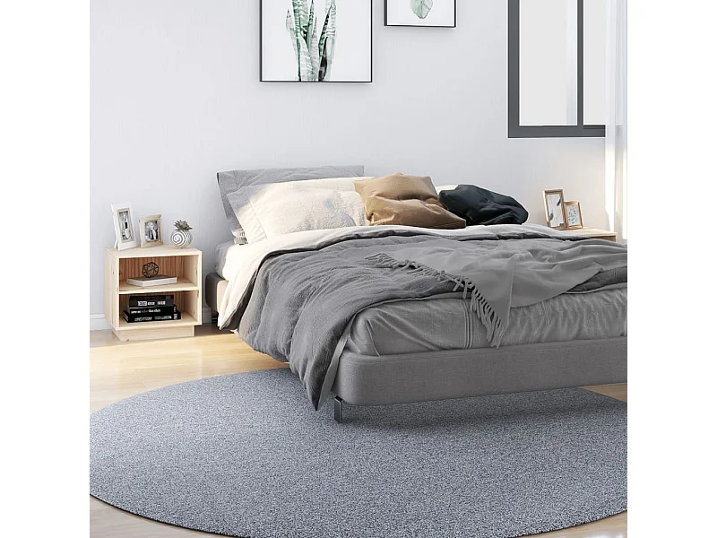 Comodini 2 pz 40x34x40 cm Legno massello di pino