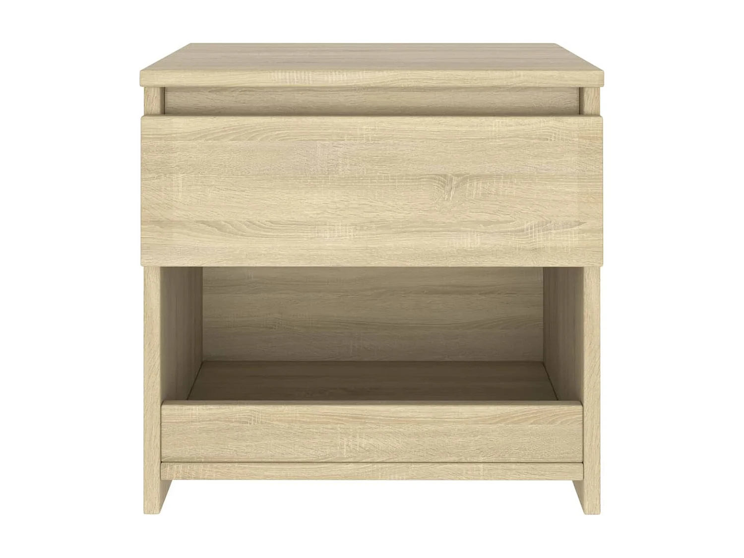 Nachtkastje Sonoma eiken 40x30x39 cm Spaanplaat