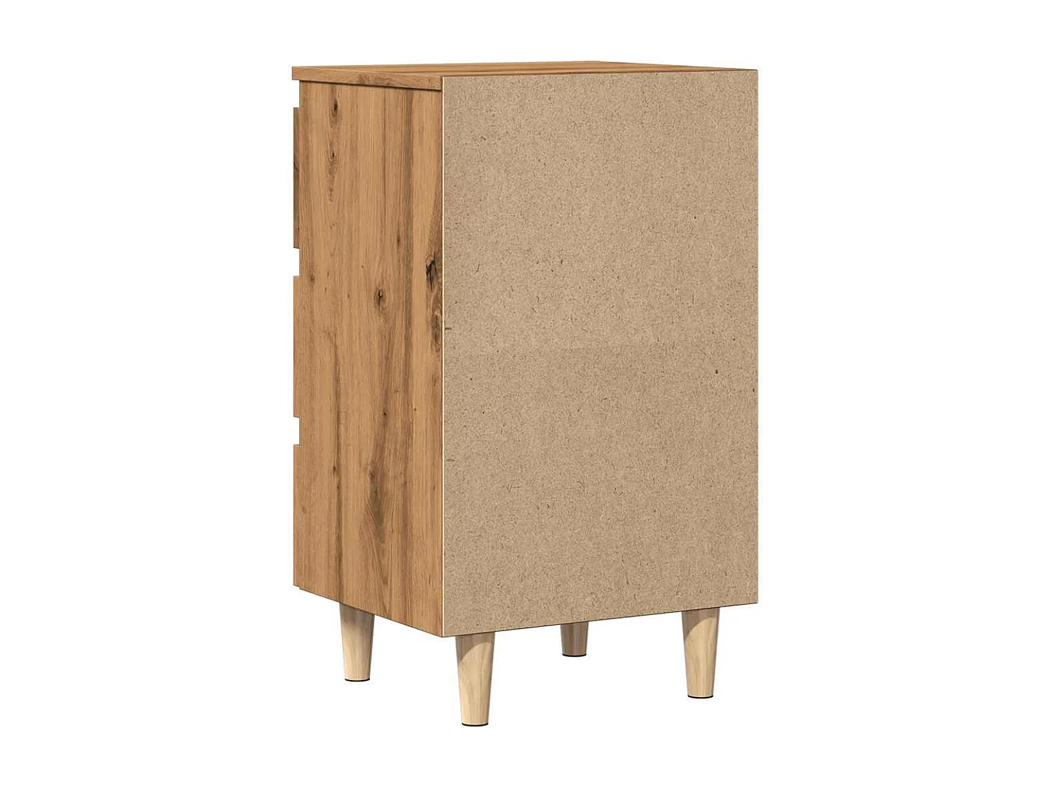 Nachttisch Eiche Craft 40x35x69 cm Holzwerkstoff