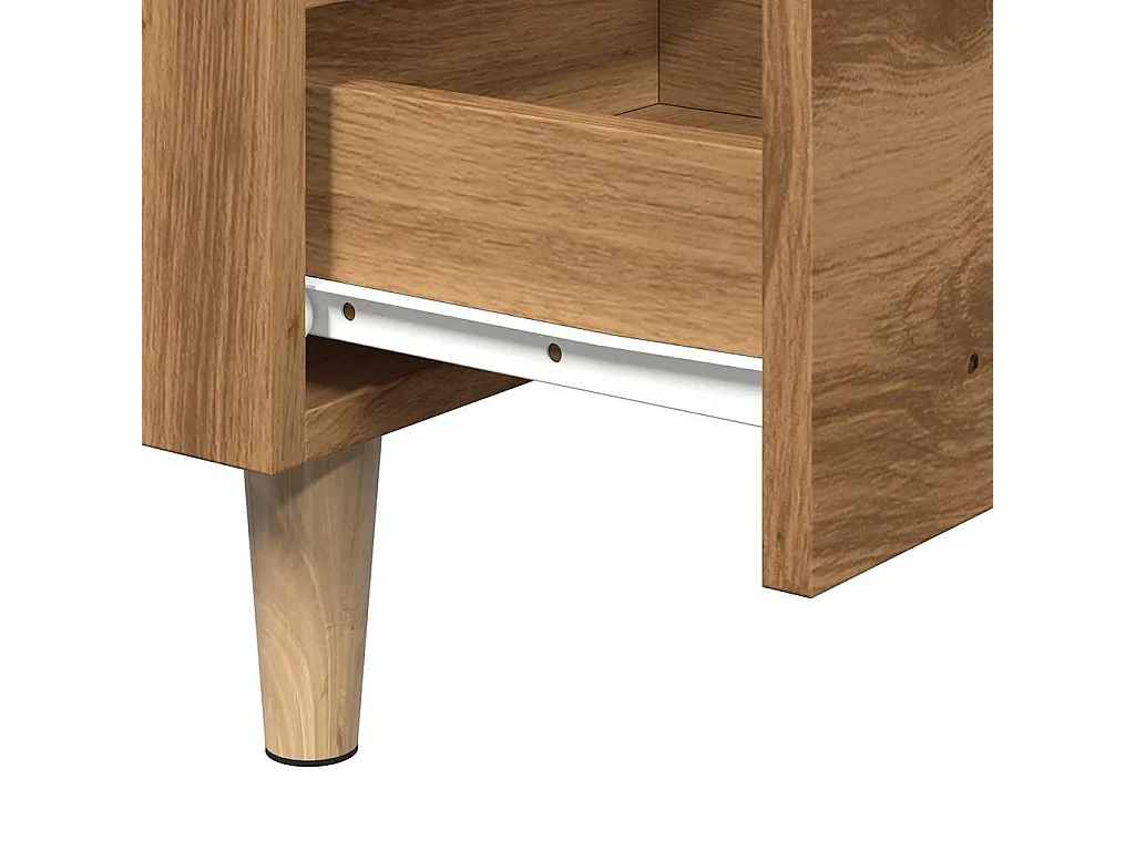 Nachttisch Eiche Craft 40x35x69 cm Holzwerkstoff