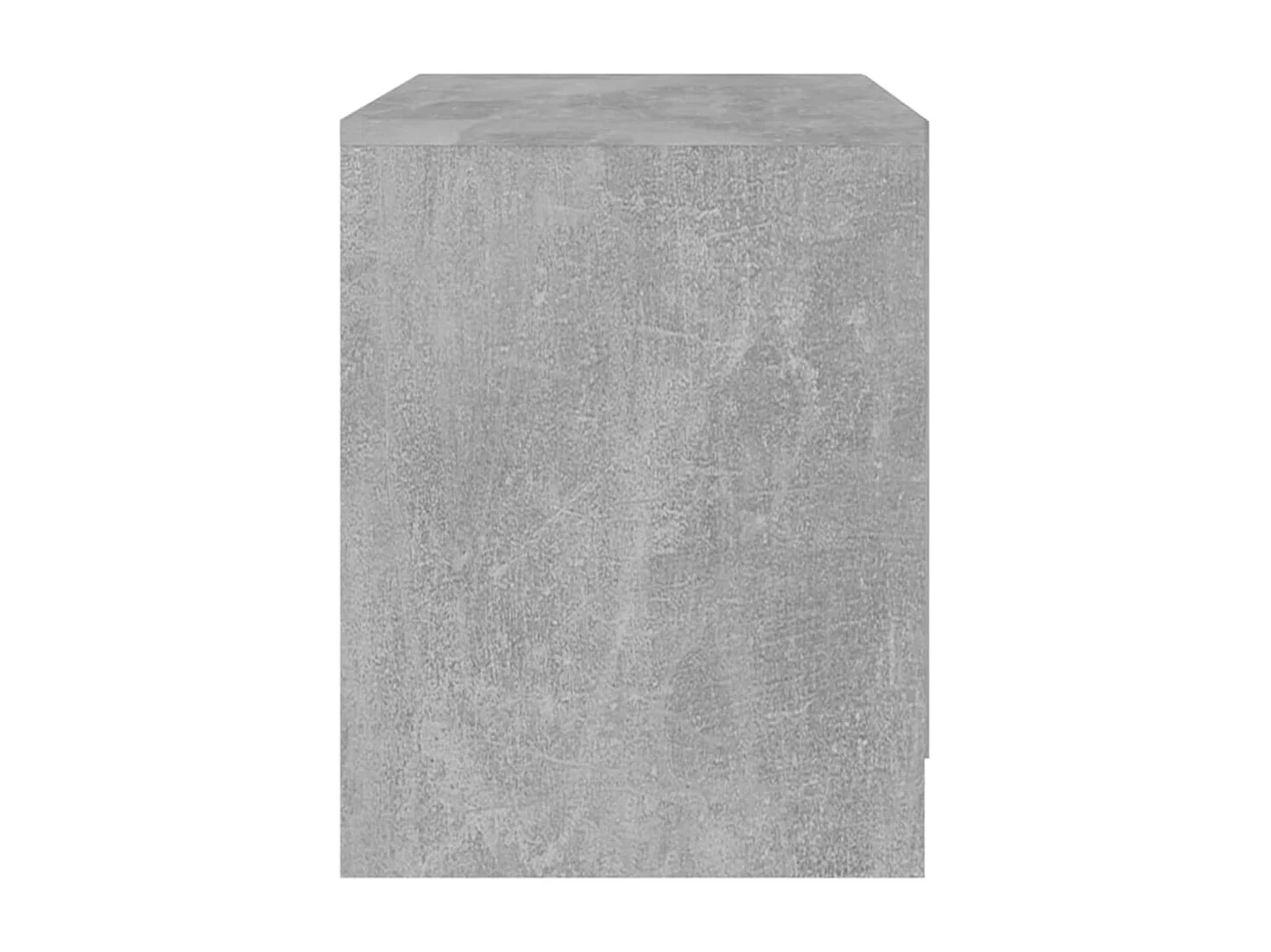 Table de chevet gris béton 45x34,5x44,5 cm bois d’ingénierie