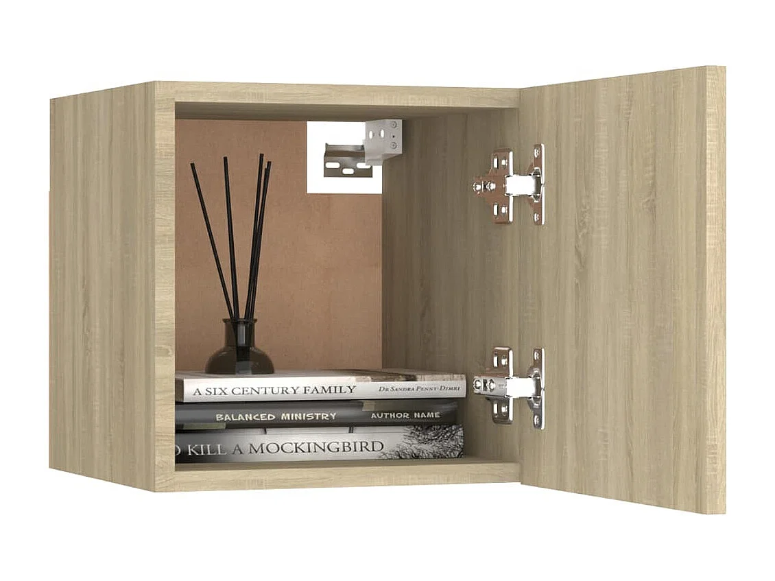 Comodini 2 pezzi in rovere Sonoma 30,5x30x30cm Legno ingegnerizzato