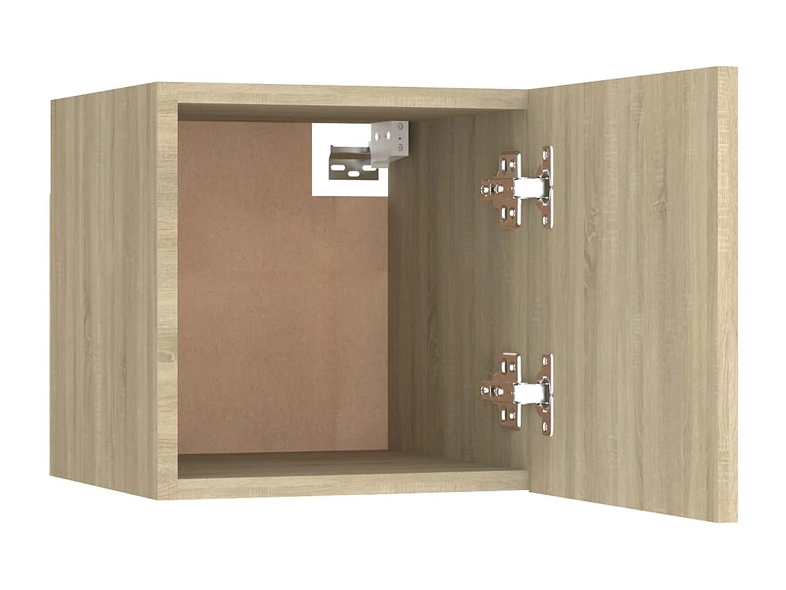 Comodini 2 pezzi in rovere Sonoma 30,5x30x30cm Legno ingegnerizzato